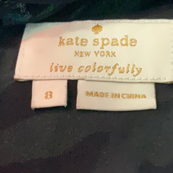 ๐บ NWOT Kate Spade โ ๏ธ Jardin crepe tropical romper - Picture 12 of 12